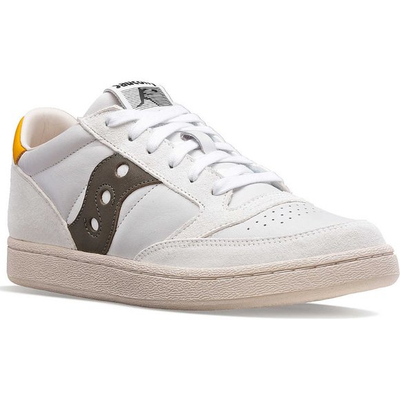 🆕 Saucony Unisex Jazz Court Premium Shoes S70671-2 SZ 8.5 Men's White / Green - Picture 5 of 9